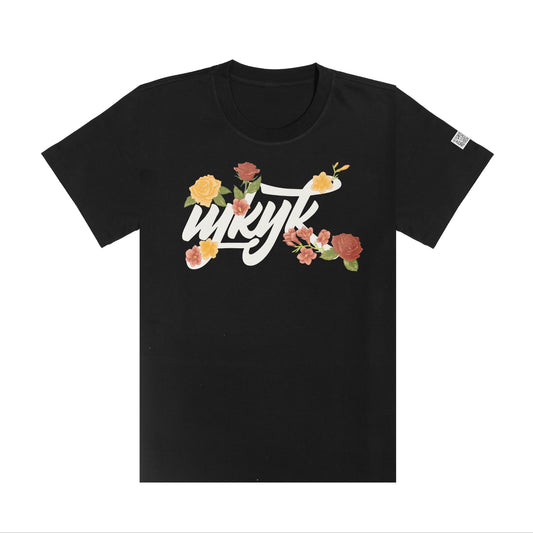 IYKYK Flowers Logo Tee