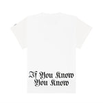 IYKYK Flowers Logo Tee