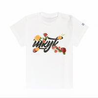 IYKYK Flowers Logo Tee (White)